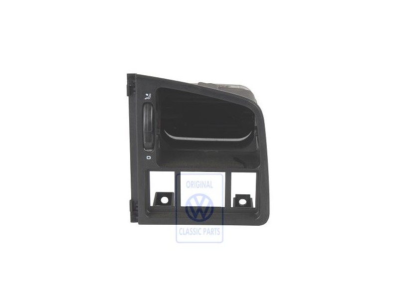 VW Original Boitier P. Aerateur Noir Satine - 358819704 01C