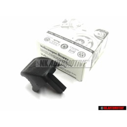 VW Original Bouton De Confirmation Noir Satine - 113881633E 01C
