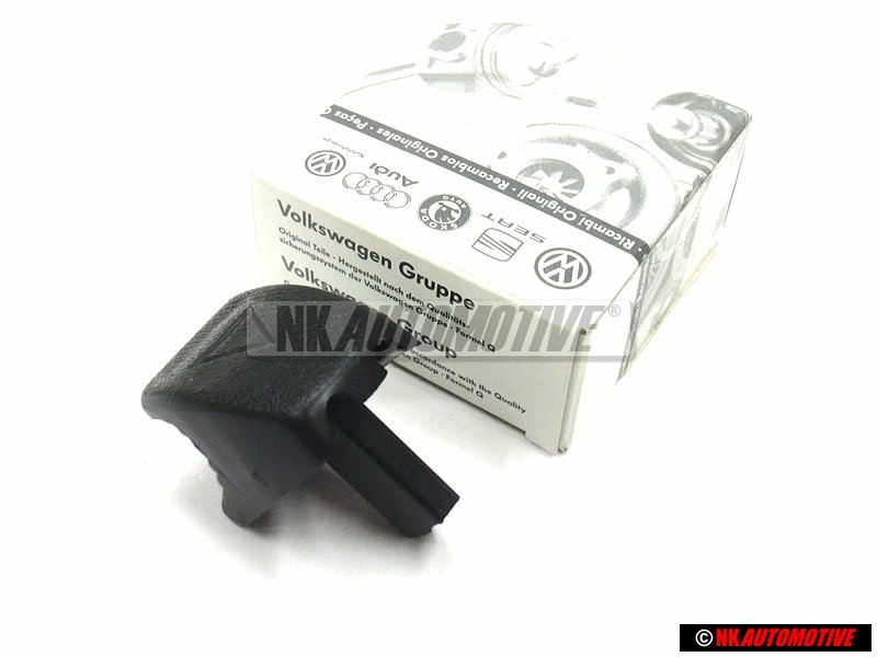 VW Original Bouton De Confirmation Noir Satine - 113881633E 01C