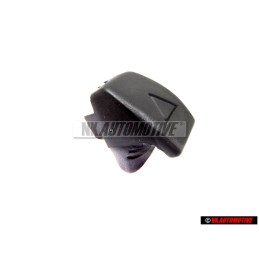 VW Original Bouton De Confirmation Noir Satine - 113881633E 01C
