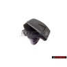 VW Original Bouton De Confirmation Noir Satine - 113881633E 01C