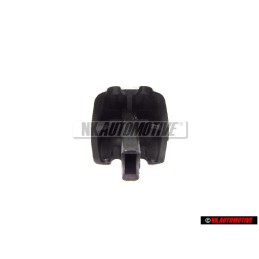 VW Original Bouton De Confirmation Noir Satine - 113881633E 01C