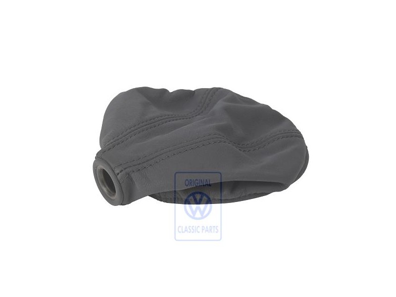 VW Original Revetement Levier Vit.(Cuir) Noir - 3A0711115A 1BX