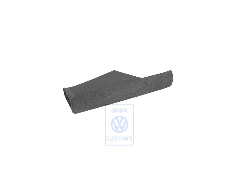 VW Original Habillage Levier Frein A Main Noir Satine - 3A0711463 01C