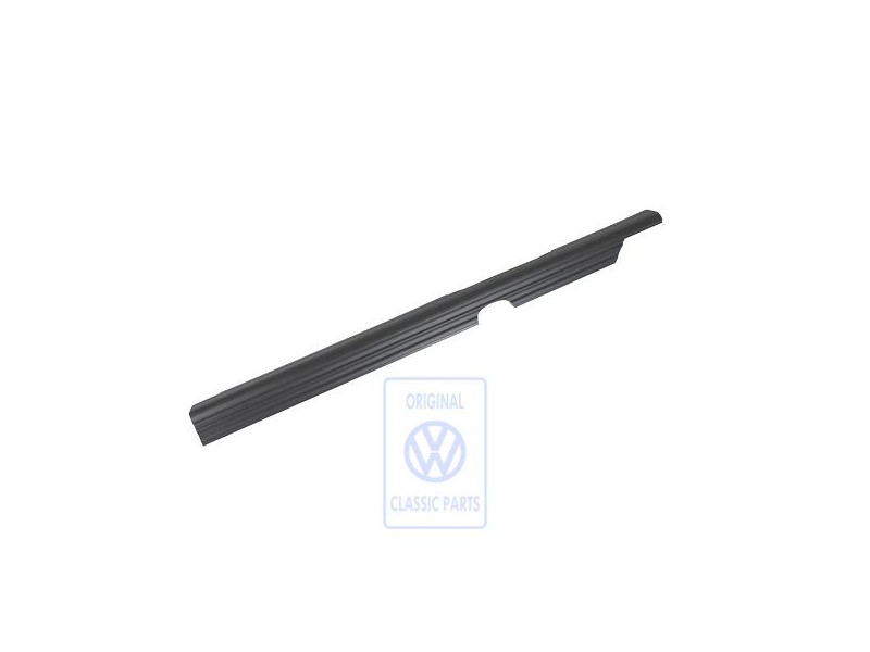VW Original Enjoliveur De Seuil De Porte Noir Satine - 3A0853370 4FB