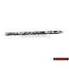 VW Original PASSAT GLS Arrière Embleme Monogramme Logo Chrome - 3A0853687L Z10