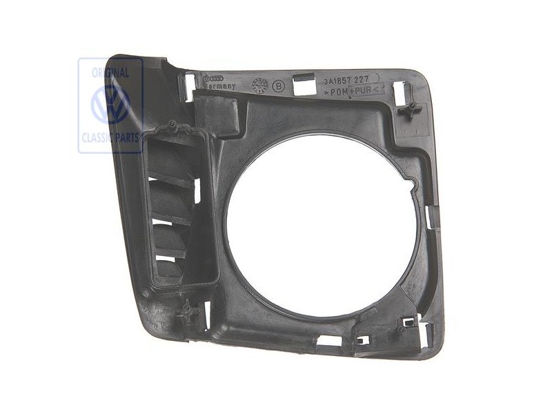 VW Original Logement De Haut-Parleur Avec Canal D'Air Noir - 3A1857227 4FB