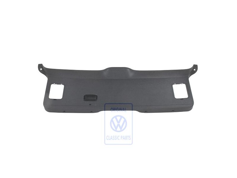 VW Original Revetement Du Capot De Coffre Noir - 3A9867605A 4FB