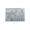 VW Original Etiquette P. Pression De Gonflage Des Pneus - 3B0010275A