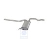 VW Original Silencieux Central - 3B0253409