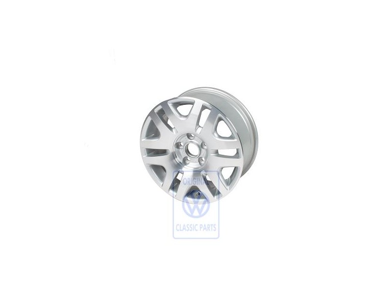 VW Original Jante Aluminium Chrome Brillant - 3B0601025AD8Z8