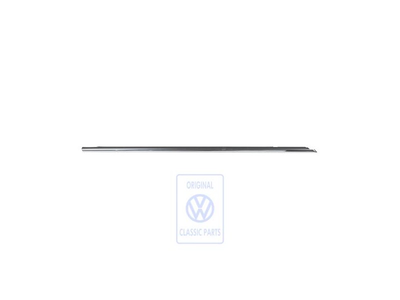 VW Original Etanchement Pertuis De Porte Aluminium-Brillant - 3B0837476 7Z7