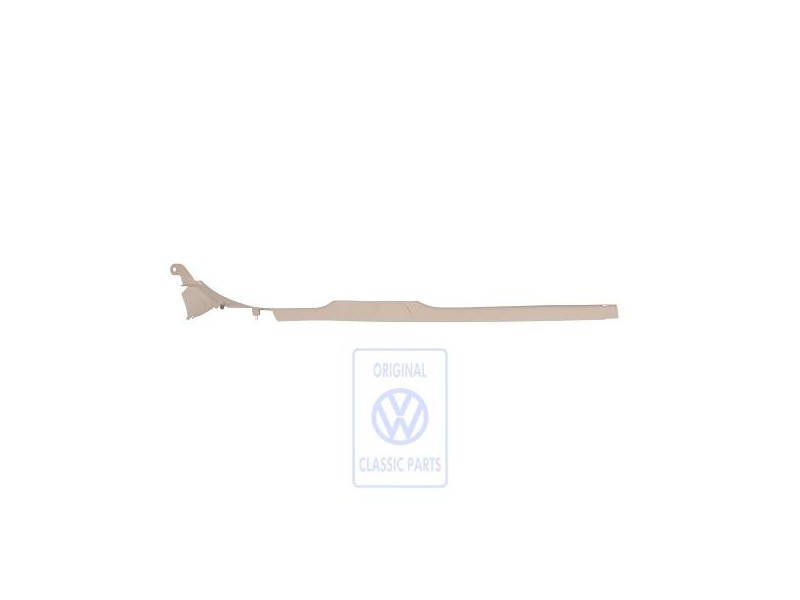 VW Original Enjoliveur De Seuil De Porte Beige Clair - 3B0853369D Q70