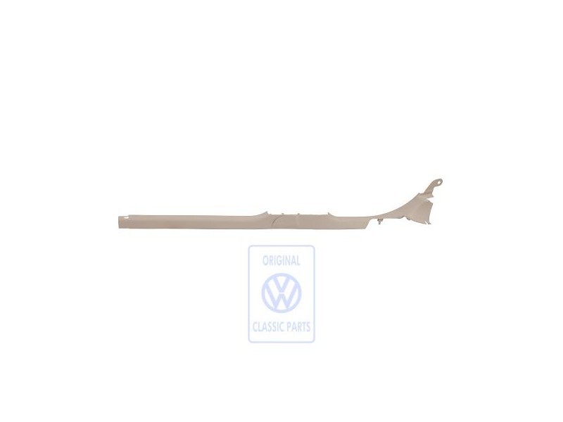 VW Original Enjoliveur De Seuil De Porte Beige Clair - 3B0853370D Q70