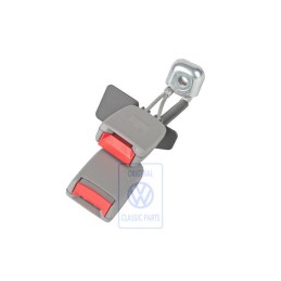 VW Original Attache Double Gris Flanelle/Rouge Feu - 3B0857739A FCP