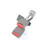 VW Original Attache Double Gris Flanelle/Rouge Feu - 3B0857739A FCP