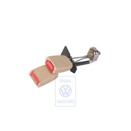 VW Original Attache Double Beige Fauve/Rouge Feu - 3B0857739A LSV