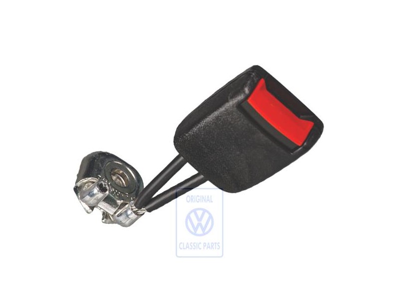 VW Original Boitier De Verrouillage Noir Satin/Rouge Feu - 3B0857740A FCN