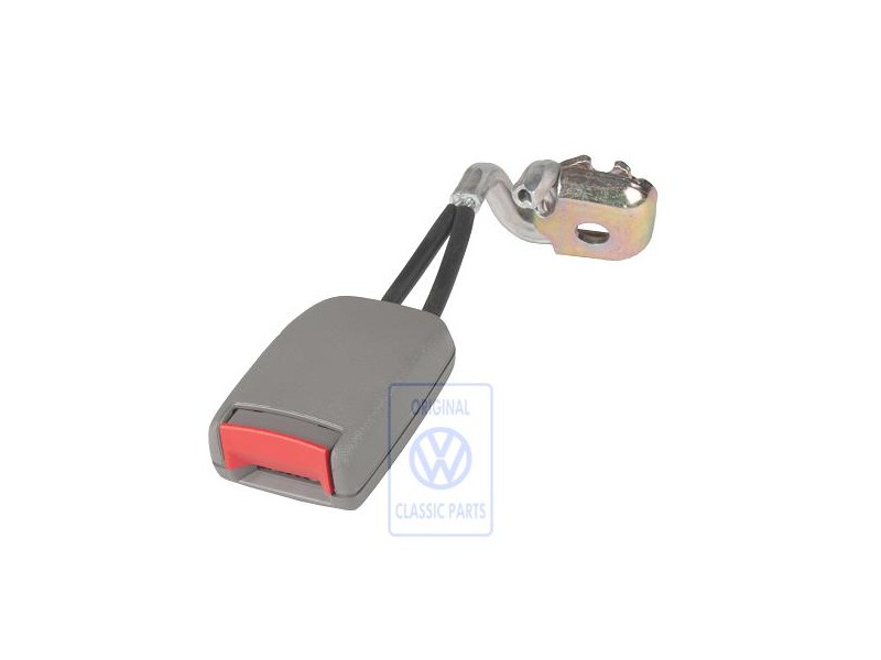VW Original Boitier De Verrouillage Gris Flanelle/Rouge Feu - 3B0857740A FCP