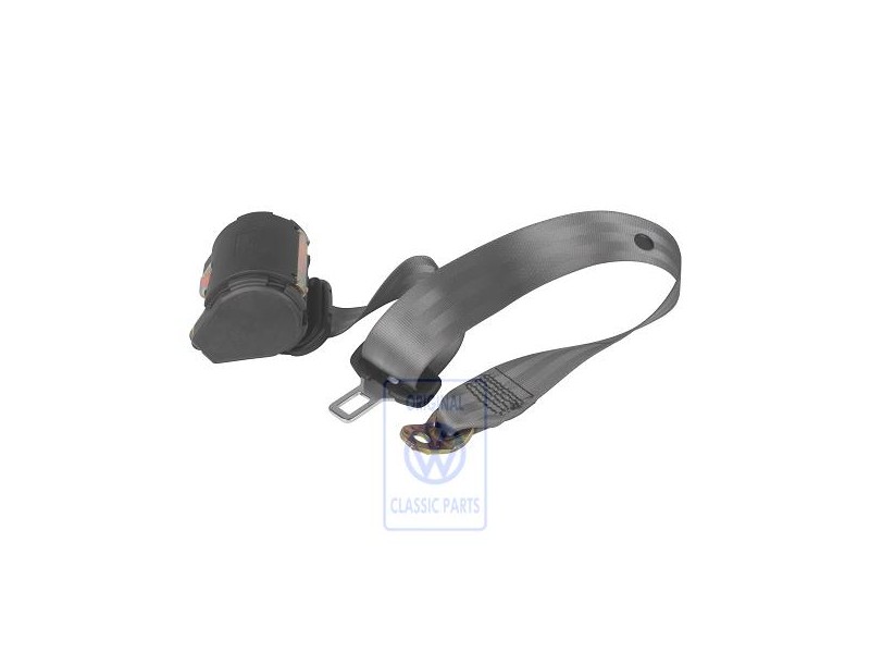 VW Original Ceinture De Securite 3 Points Gris Flanelle - 3B0857807A E66