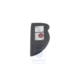 VW Original Capuchon Noir - 3B0858035A 2AQ