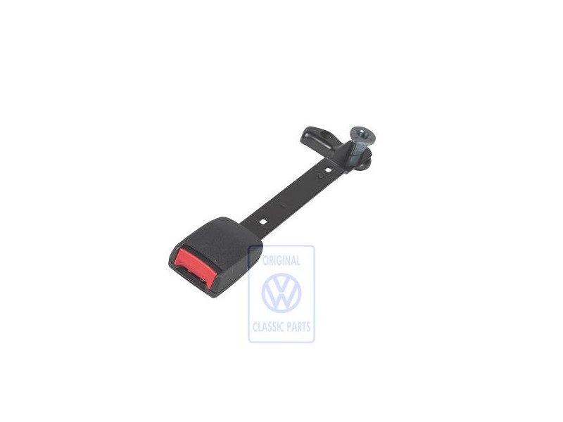 VW Original Boitier De Verrouillage Noir Satin/Rouge Feu - 3B0858471D FCN