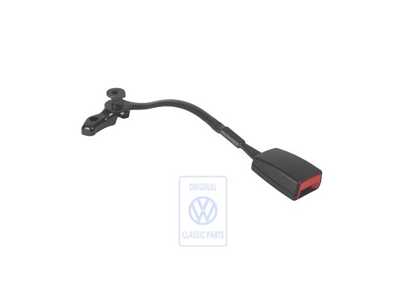 VW Original Boitier De Verrouillage Noir Satin/Rouge Feu - 3B0858471P FCN