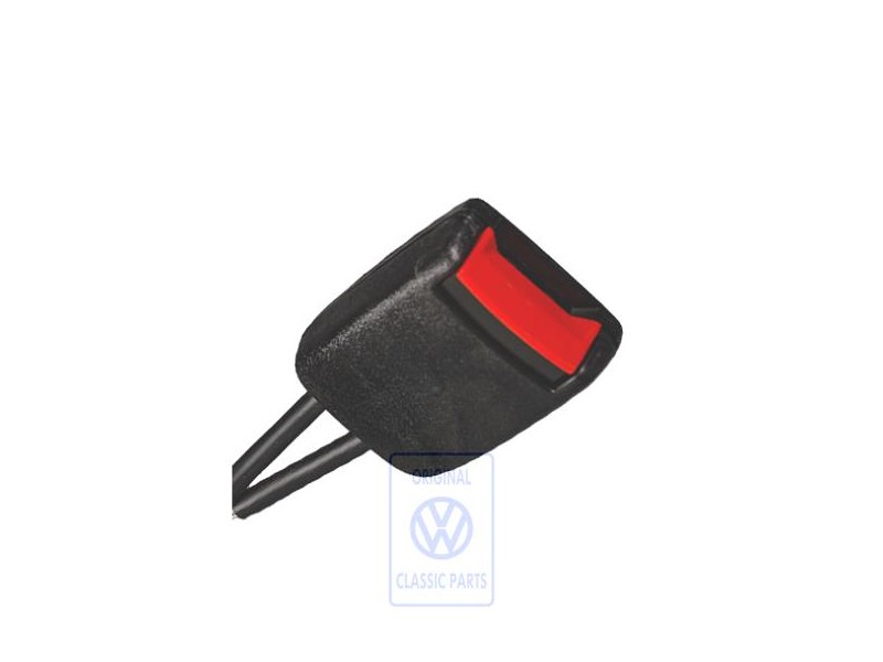 VW Original Boitier De Verrouillage Noir Satin/Rouge Feu - 3B0858472P FCN