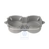 VW Original Porte-Boissons Gris Flanelle - 3B0862531 7DE