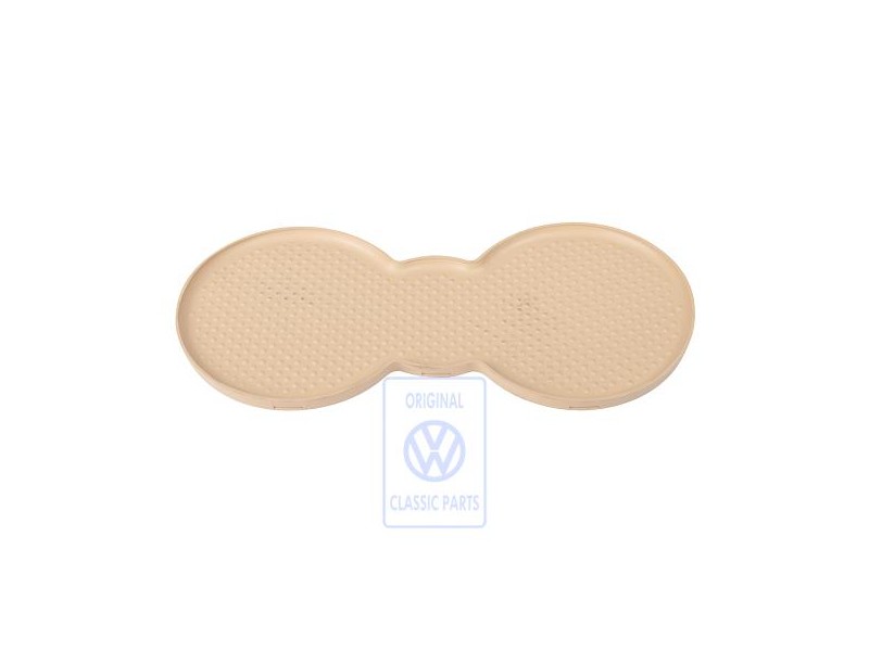 VW Original Tapis Pour Porte-Boisson Beige Fauve - 3B0863301D 89J