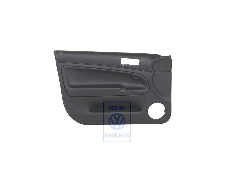 VW Original Revetement Porte (Simili-Cuir) Noir/Noir - 3B0867011BBLLL
