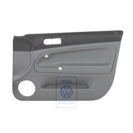 VW Original Revetement Porte (Simili-Cuir) Gris Platine Fonce - 3B0867012BBLGR