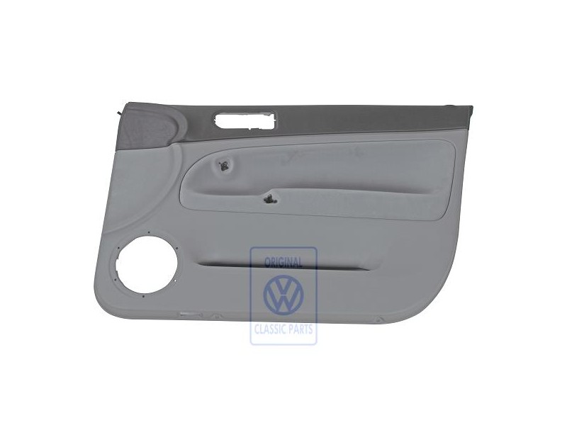 VW Original Garniture De Porte (Tissu) Platine/Gris Flanelle - 3B0867012BDPEA