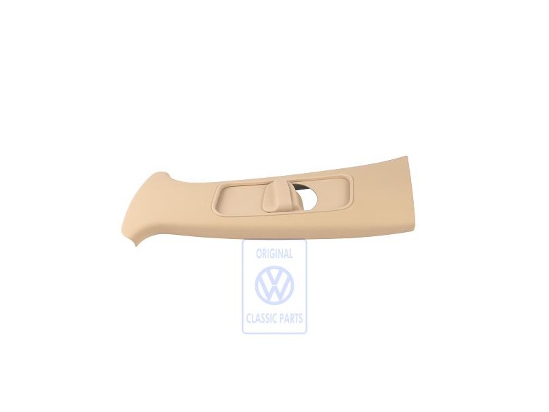 VW Original Revetement De Colonne B Beige Fauve - 3B0867243F 4R4