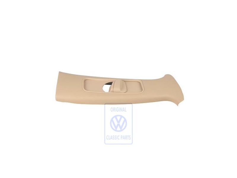 VW Original Revetement De Colonne B Beige Fauve - 3B0867244F 4R4