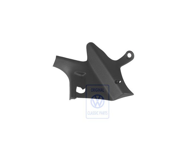 VW Original Revetement De Colonne B Noir Satine - 3B0867297 B41