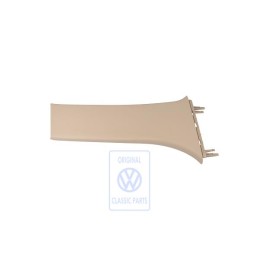 VW Original Revetement De Colonne B Beige Clair - 3B0867298 Q70