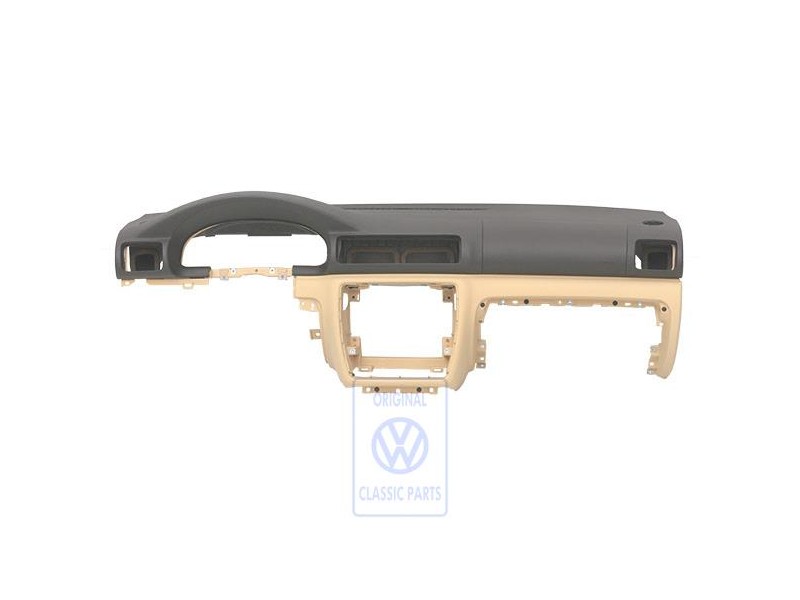 VW Original Tableau De Bord Noir/Noir Satin - 3B1857002BLLWE