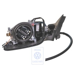VW Original Coque Retroviseur Exterieur Noir Satine - 3B1857507M 01C