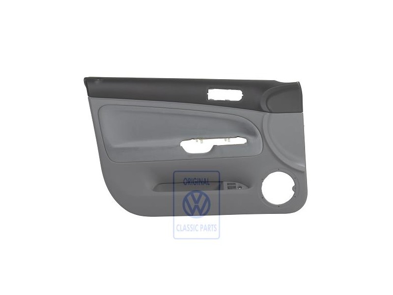 VW Original Garniture De Porte (Tissu) Platine/Gris Flanelle - 3B1867011CLPEA
