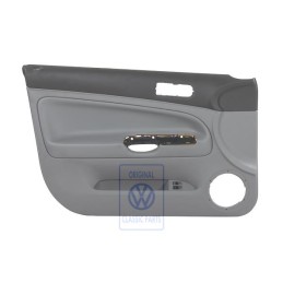 VW Original Revetement Porte (Simili-Cuir) Gris Platine Fonce - 3B1867011DELGR