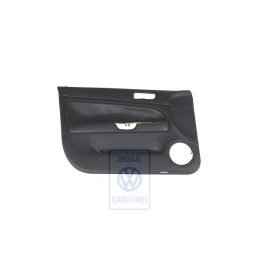 VW Original Revetement Porte (Simili-Cuir) Noir/Noir - 3B1867011DELLL