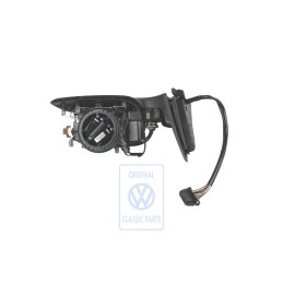 VW Original Coque Retroviseur Exterieur Noir Satine - 3B2857508K 01C