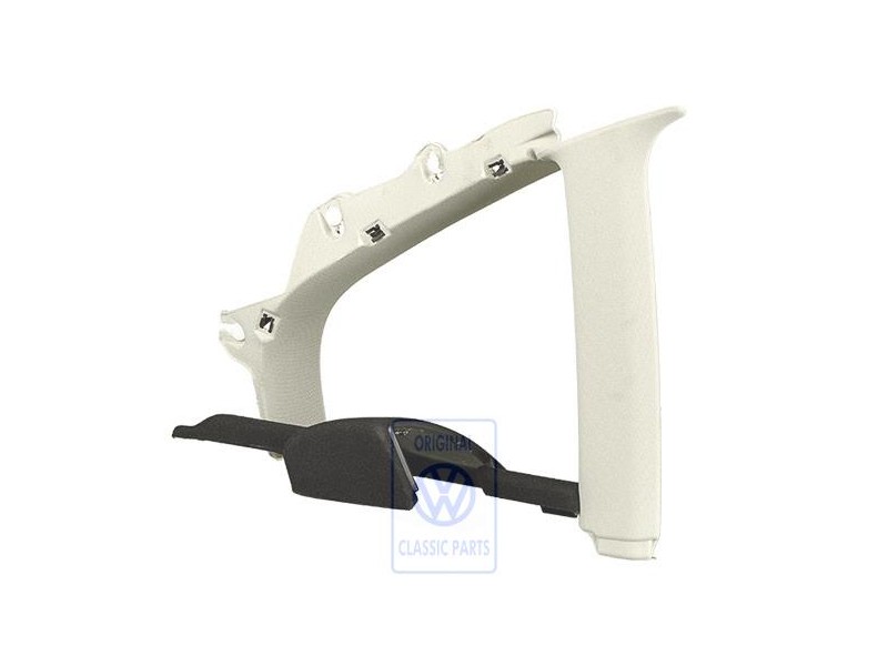 VW Original Revetement De Colonne C Gris Perle/Noir - 3B5868593G QKB