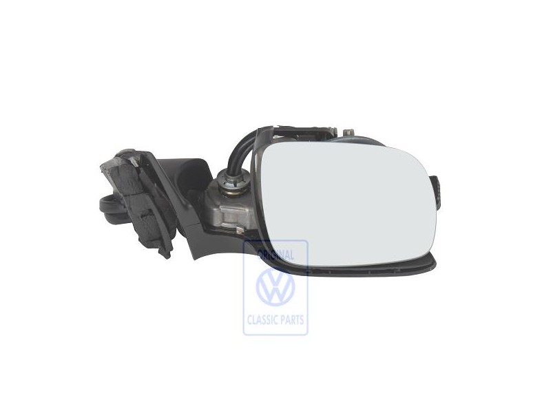 VW Original Coque Retroviseur Exterieur Noir Satine - 3B6857508 01C
