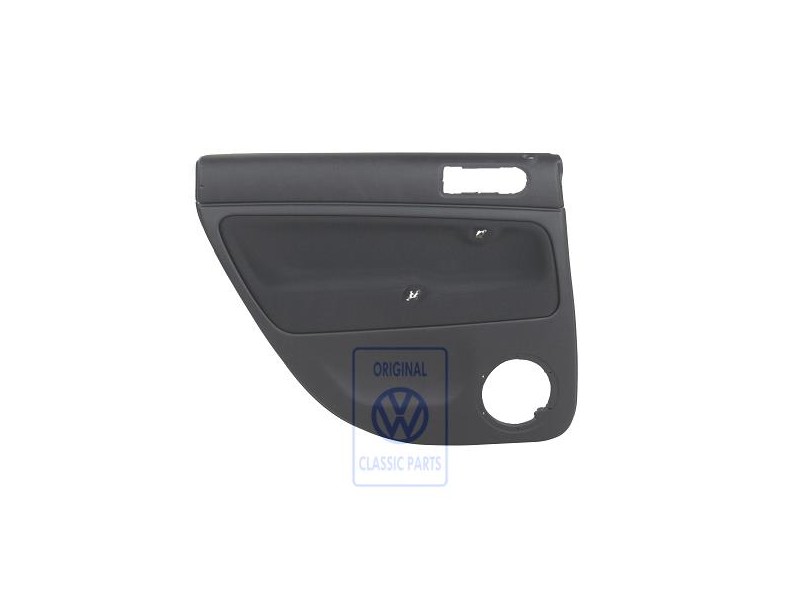 VW Original Garniture De Porte (Tissu) Noir/Noir - 3B9867211AGJGJ
