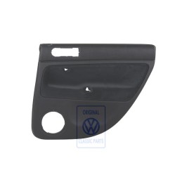 VW Original Garniture De Porte (Tissu) Noir/Noir - 3B9867212AHLLF