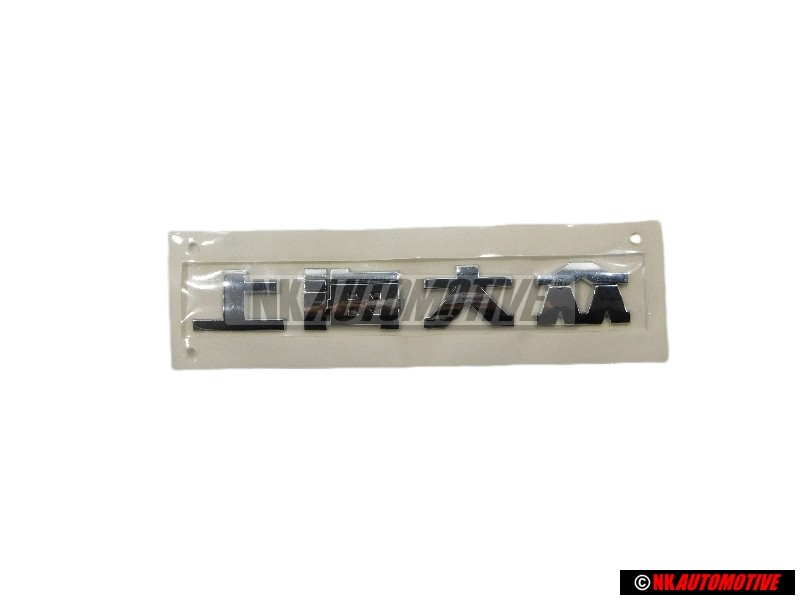 VW Original SHANGHAI Arrière Embleme Monogramme Logo Chrome - 3BD853687 739