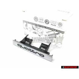 Audi Original QUATTRO Avant Embleme Monogramme Logo Chrome - 8L0853736 2ZZ