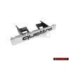Audi Original QUATTRO Avant Embleme Monogramme Logo Chrome - 8L0853736 2ZZ